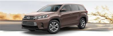 2018 Toyota Highlander Color Options