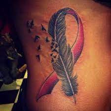 Empowering breast cancer tattoo design: 21 Inspirational And Beautiful Breast Cancer Tattoos