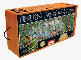 Unforgotten disney moments 32000/40000 pieces puzzle (40320 pieces) ravensburger. Puzzle Wild Life Educa 33 600 Pecas Educa Puzzle Jigsaw Puzzles Difficult Jigsaw Puzzles
