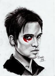 At the end of july, urie was urged to speak up when band member dallon weekes' wife breezy weekes came forward to say that she faced sexual harassment by panic! Brendon Urie Brendon Urie Grayscale Coloring James Dean Tattoo