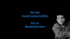 Con te, cosi lontano e diverso, con te, amico che credevo perso. Toto Cutugno Insieme 1992 Lyrics Traslate Youtube