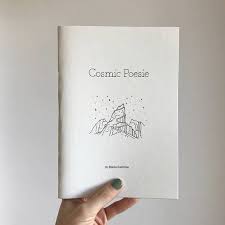 Cosmic Poesie Poetry Zine Poetry Book Design Book Design Poetry Design