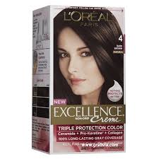 L'oreal inoa hair color 4.56 4rvr 0.28 oz dark brown permanent cream set 6 dye. Loreal Paris Excellence Creme Hair Colour Natural Dark Brown 4 172ml Buy Hair Care Products Online Grabvia Com