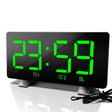 The radio and alarm clock has been around for a long time. Led Radio Alarm Clock Creative Snooze Electronic Clock Desk Clock Bedroom Office Usb Charging Alarm Clock Desk Table Clocks Aliexpress