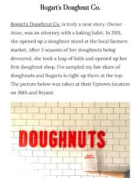 Bogart S Donuts Bogarts Donuts Doughnut Stand Local Farmers Market