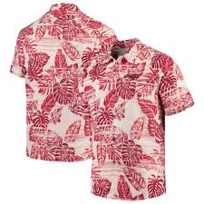2019 arkansas razorbacks baseball team. Mens Tommy Bahama Cardinal Arkansas Razorbacks Super Fan Camp Shirt