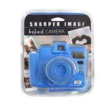 Sharper Image Instant Camera Kit Compatible With Fujifilm Instax Mini Film Blue Walmart Com Instant Camera Camera Instax Mini Film