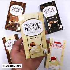 Today i show you how to make the famous fererro rocher chocolates. Ferrero Rocher Block These Bruce Super Convenience Facebook