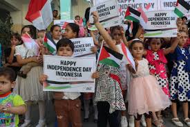 Semoga allah merahmati jasa semua pejuang negara yang berkorban nyawa demi memperjuangkan negara tercinta. Dari Gaza Eid Istiqlal Indonesia Selamat Hari Kemerdekaan Indonesia Kumparan Com