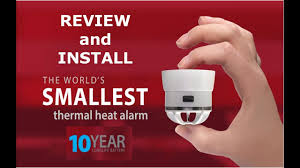 The first alert smoke detector must be hardwired into your home, but it also includes a battery backup so it will still function if the power ever goes out. Worlds Smallest Smoke And Fire Alarm Youtube
