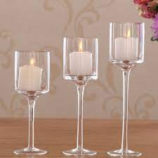 We did not find results for: Set Of 3 Tall Glass Large Candle Holders Centrepiece Tea Light Wedding Candles Ebay