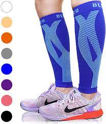 Amazon Com Blitzu Calf Compression Sleeves For Women Men Leg Compression Socks For Runners S Compression Calf Sleeves Leg Compression Compression Sleeves