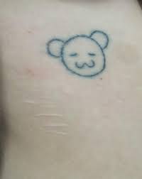 Here are a list of questions i have for professional tattoo artists. My Bf Wants To Become A Tattoo Artist And I Let Him Practice On Me Sometimes I Know It S Not Perfect But I Really Like This Lil Guy Sticknpokes