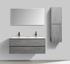 Industrial (technical tile) 17 products. Enzo Concrete Double Bathroom Cabinet Set 1200 Mm L With 2 Drawers Delivered To Cape Town Klaus Klein Exclusive Design Products