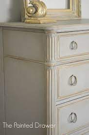 Before And After A French Linen And Gold Vintage Chest Painted Drawers Paint Furniture Chalk Paint Furniture