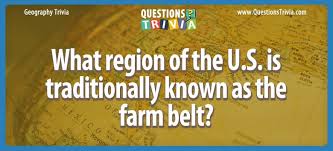 One of the first chores of the day is to milk the ______. Question What Region Of The U S Is Traditionally Known As The Farm Belt