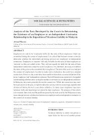 Employment Law Research Papers Academia Edu