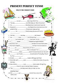 A1 Present Perfect Simple Practice Worksheet Free Esl Printable Worksheets Made By Teachers Passe Compose Apprendre L Anglais Grammaire Anglaise
