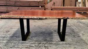 One Piece Timber Red Gum Table Recycle Timber Recycled Timber Furniture Timber Table