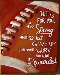 Be Strong Football Wall Art Football Cheer Senior Football Football Quotes