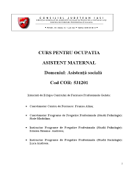 Directia generala de asistenta sociala si protectia copilului a judetului satu mare (dgaspc) derulează, în parteneriat cu autoritatea nationala în acest context, continuă campania de recrutare si identificare de persoane care doresc să devină asistenți maternali profesioniști, pentru a lua copii în. Curs Pentru Ocupatia Asistent Maternal