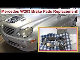 Mercedes W203 Front Brake Pads Replacement C180 C200 C230 C240 C270 C320 Brake Pad Replacement Brake Pads Front Brakes