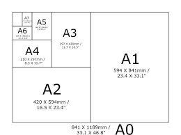 Kertas saiz a4 boleh dilipat ke dalam saiz a5, yang sesuai dengan sampul c5. What Size Is A0 A1 A2 A3 A4 Standard A Sizes For Printing