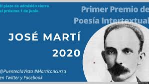 Anuncian finalistas al Premio de Poesía Intertextual José Martí 2020