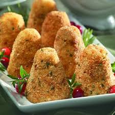 These Croquettes Are Made Easily Cleverly Using Thanksgiving Leftovers Of Turkey Stuffing Mashed Potatoes And Gr Turkey Croquettes Croquettes Recipe Recipes
