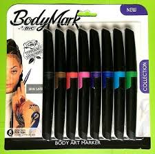 Express your creativity with bodymark™ by bic® temporary. Advertisement Bic Bodymark 8 Pack Collection Stunning Body Art Markers Temporary Tattoos Body Art Marker Art Body Art Tattoos