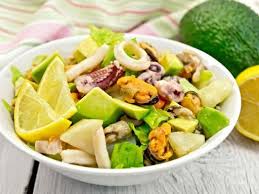 Salade D Avocat Au Citron Vert Recette Salade D Avocat Salade Recette Salade