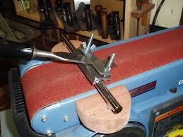 It amazing how blade get out of wack. View Different Sharpening Jig Concepts The International Association Of Penturners
