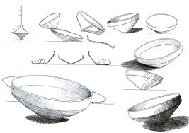 Spine Corbeille A Fruits Porcelaine Par Remi Casado Blog Esprit Design Croquis De Produit Realisation De Croquis Carnets De Croquis