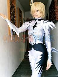 Disfraz de Yuri On Ice, traje de Cosplay de Yuri Plisetsky Agape, Catsuit  Zentai, uniforme hecho a medida, color blanco| | - AliExpress