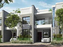 Kerala Modern Home Row House Design Residential Building Design House Front Design