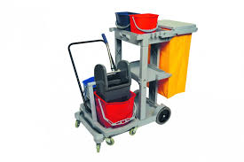 Chariot à linge (hxlxp) : Ref 1394kit1 Chariot De Menage Complet Pro Brosserie Thomas