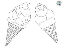 Ice cream and popsicle printable coloring pages are a fun way for kids of all ages to develop creativity, focus, motor skills and color recognition. Ice Cream Coloring Page Free Printables Treasure Hunt 4 Kids