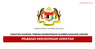 Walaubagaimanapun, penyenaraian akan dikemaskini dari masa ke semasa. Kementerian Sumber Manusia Mohr Kerja Kosong Kerajaan