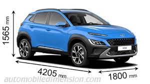 The kona debuted in june 2017 and the production version was. Hyundai Kona 2021 Dimensions And Boot Space Electric Hybrid And Thermal