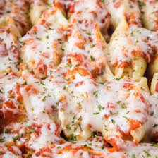 Cheesy Chicken Stuffed Shells Bread Booze Bacon