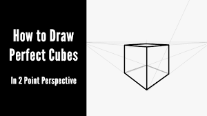 Advanced Perspective Drawing Perfect Squares Cubes And How To Rotate Objects Instructables