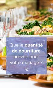 Comment Calculer La Quantite De Nourriture Pour Son Mariage Nourriture Menu Mariage Cadeau Mariage Original