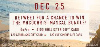 Buying with discount gift cards is the simple way to save money. Hollister Co Uk On Twitter It S Christmasday Rt For A Chance To Win The Hcochristmascal Bundle Rules Https T Co Exkaneucc3 Https T Co Vdfko73hol Twitter