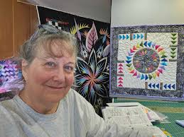 Completing a quilt with online course help