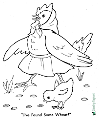 Thanks for watching my coloring pages for kids channel! Fairy Tales Little Red Hen Coloring Pages