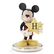 Enjoy using these adorable bow themed word wall letters in your classroom! Mickey Mouse Letter Figurine H The Music Box Company