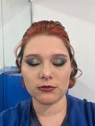 Was my own model today and as many of you know I don't wear makeup often or  do much with my hair. I hope y'all like it.