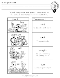 Irregular Verbs Worksheet 6 Verb Worksheets Irregular Verbs Sight Word Worksheets