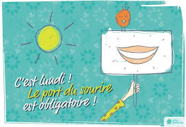 C Est Lundi Le Port Du Sourire Est Obligatoire Illustrations Graphiste Graphisme