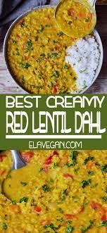 Easy Red Lentil Dahl In 2020 Red Lentil Recipes Red Lentil Dahl Recipe Lentil Recipes